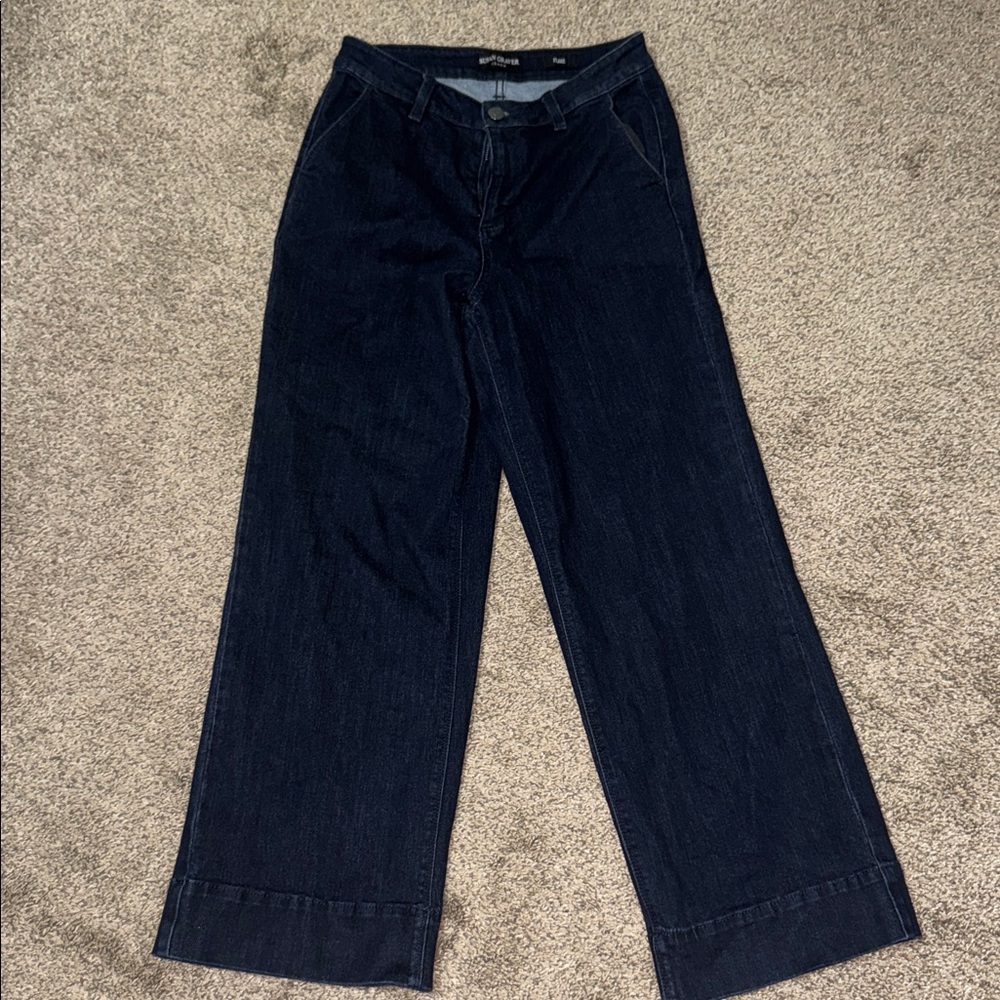 Susan Graver Flare Jeans